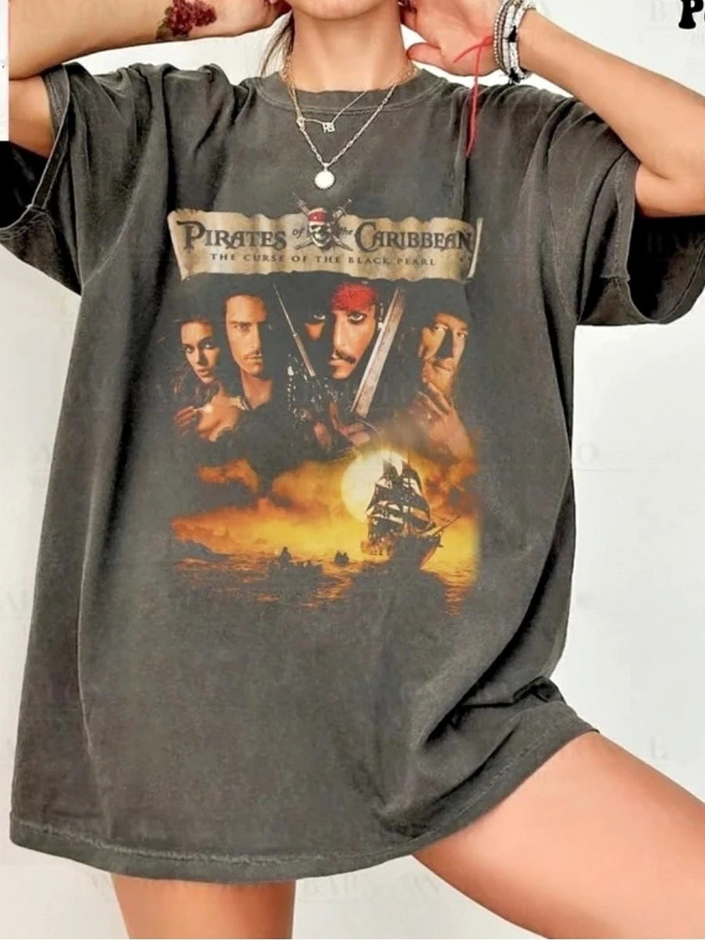Comfort Colors Pirates of the Caribbean T-Shirt, Gift For Movie Fan